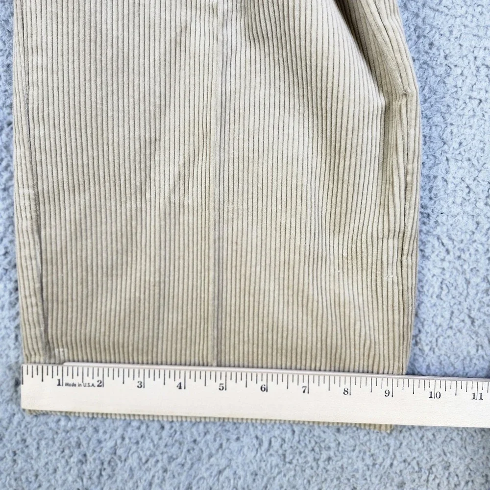 Polo Ralph Lauren Gordon‎ Corduroy Pants Mens 42x32 Beige Pleated  Classic